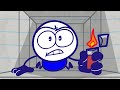 Pencilmate's Escaping From Work!? | Animated Cartoons Characters | Animated Short Films