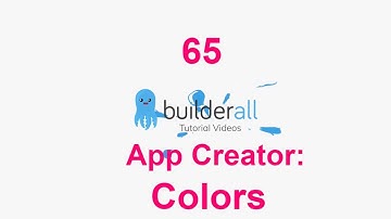 Builderall Tutorial 65 - App Creator: Colors