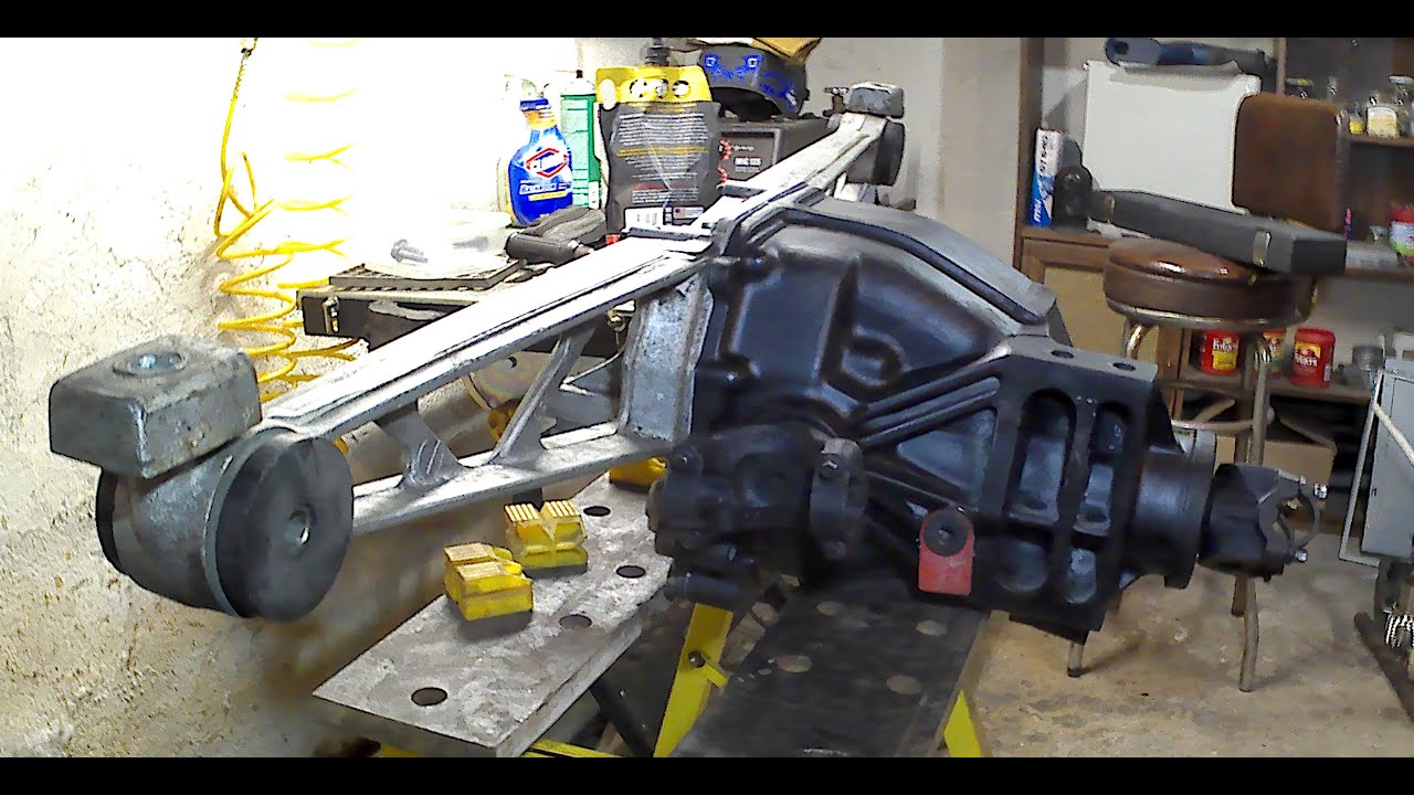 C4 Corvette Diff Removal. YouTube