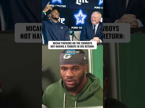 No tribute, no problem for #MicahParsons 🤷 (🎥 Kyle Malzhan/WFRV-TV)