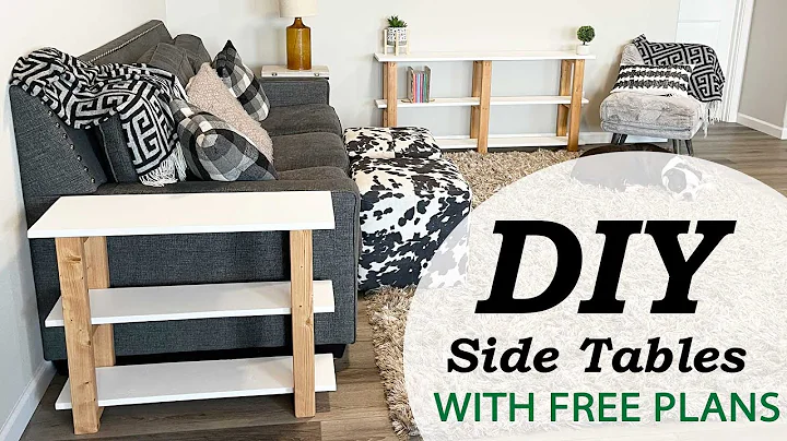 DIY Side Tables with Free Plans (Super Simple Collection)