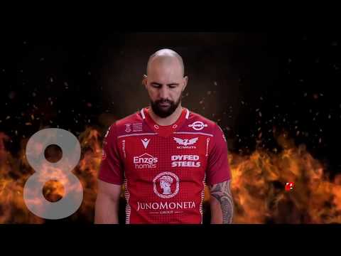 Scarlets team to face London Irish 16.11.19