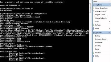 MCITP Exam 70-685 Windows 7 CBT - Using wecutil to Configure Event Forwarding