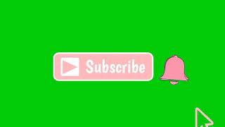 Animasi tombol subscribe pink (no copyright)