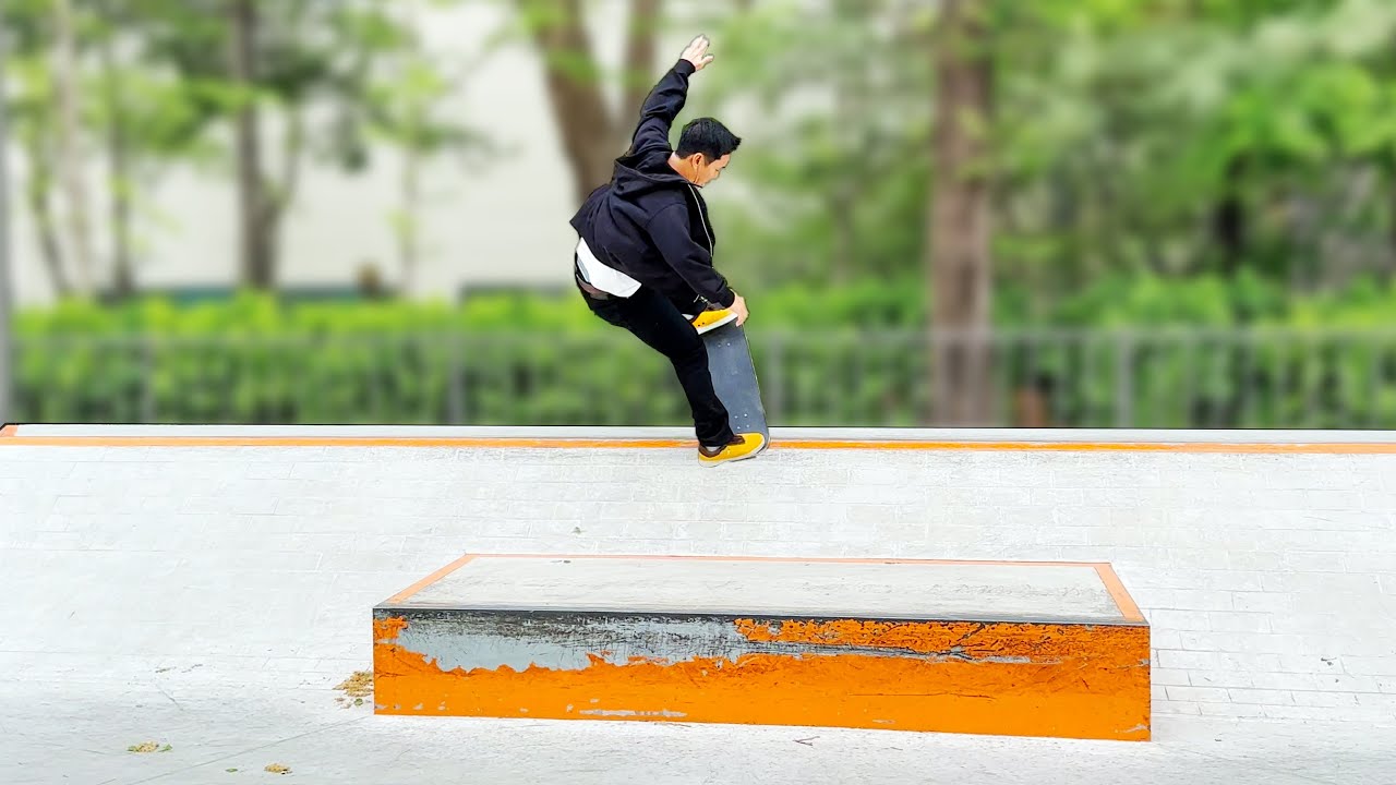 Новейший скейт-парк в Корее просто невероятен