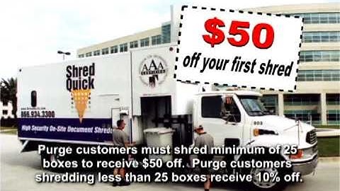 Shredquick - Secure Document Shredding in Florida