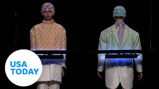 Japanese fashion brand shows off futuristic, color-changing clothes | USA TODAY