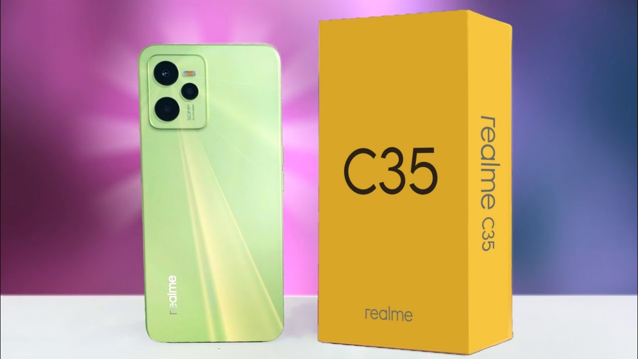 Realme C35 Launched 🔥 Flat Frame Price in Pakistan YouTube