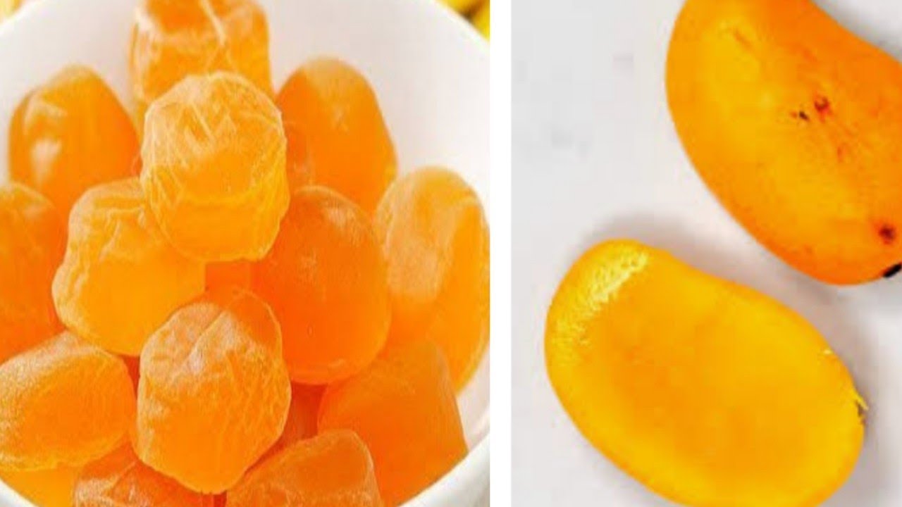 Home made Mango bite toffee  /ঘরে তৈরি করা ম্যাংগো বাইট লজেন্স রেসিপি