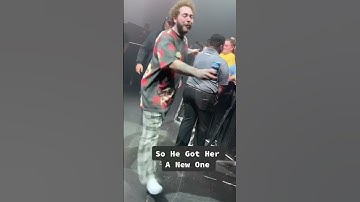 Thumbnail of Post Malone Spills Fan’s Drink 😳 #postmalone