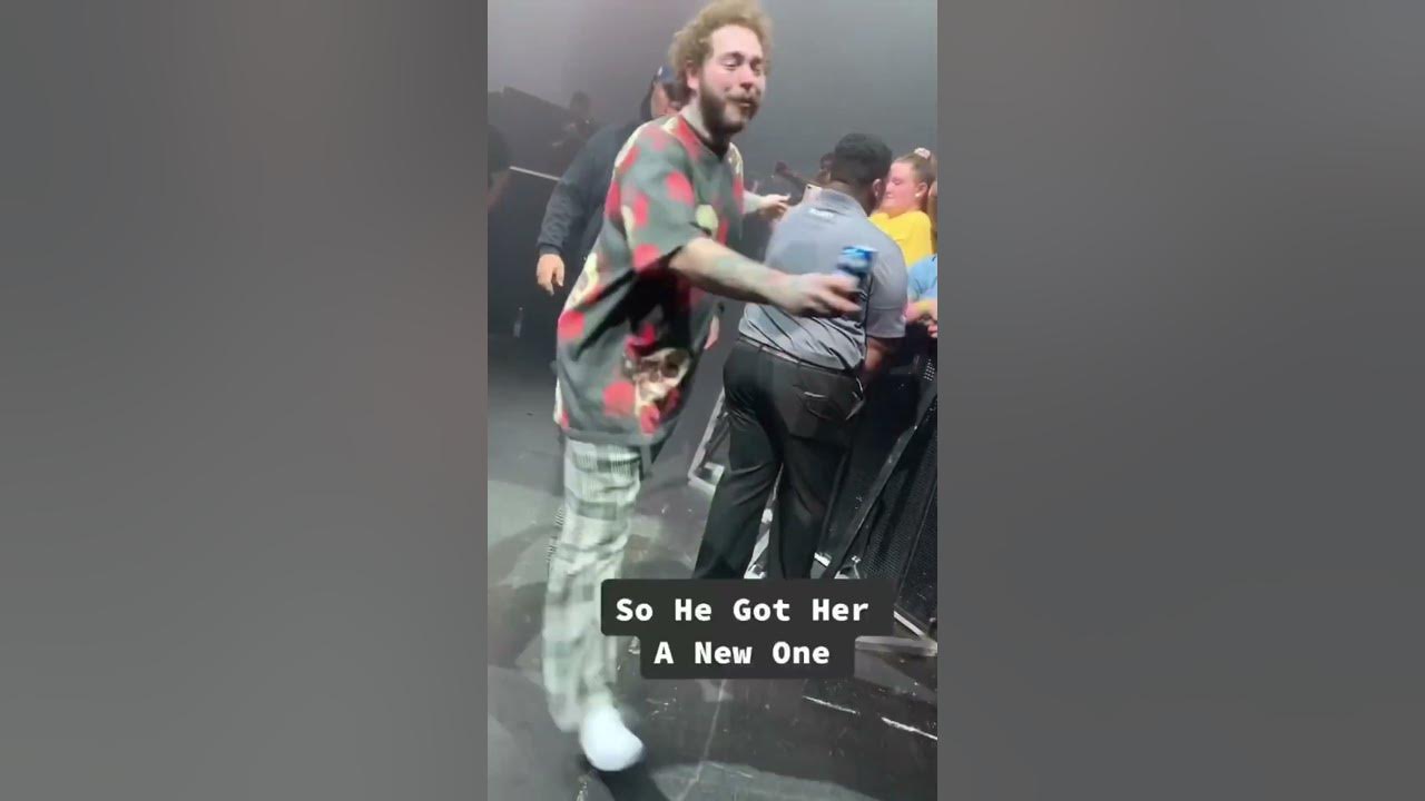 Post Malone Spills Fan’s Drink 😳 #postmalone