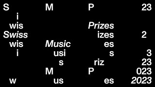 #swissmusicprizes 2023: winners