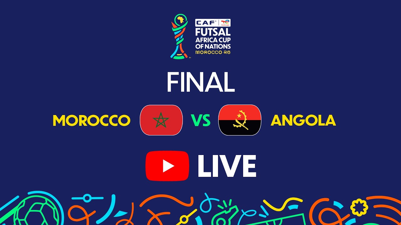Final | Morocco vs Angola | #TotalEnergiesAFCONFutsal2026