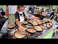 한자리에 40년! 뚝배기에 쩌먹는 치킨 찜밥 과 웍요리 / Claypot Chicken Rice and Wok dishes | Malaysia Street Food