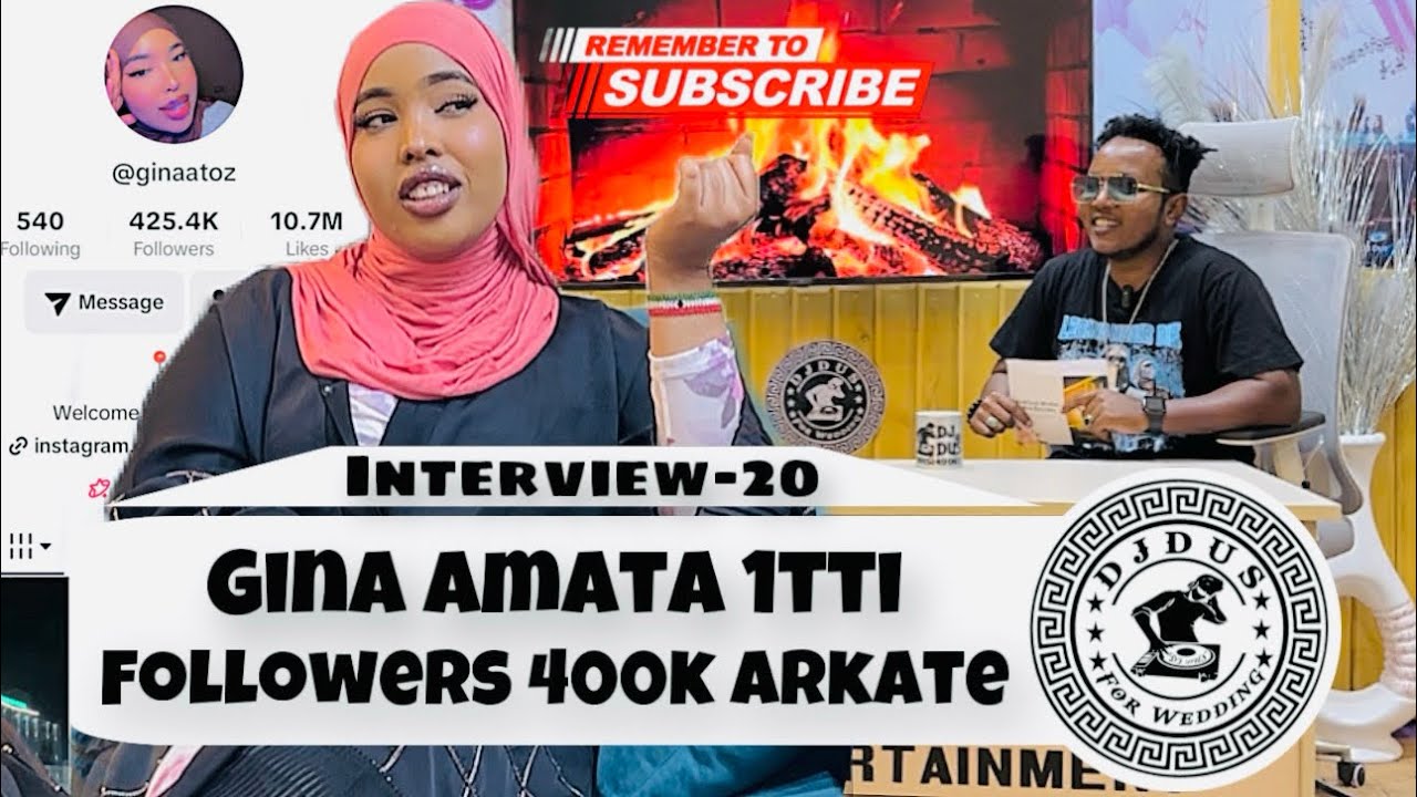 gina Amata 1 tti followers 400k arkate by dj dus