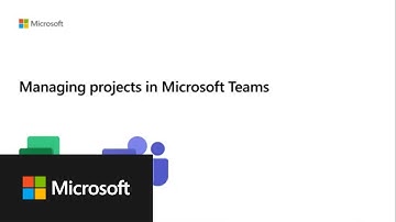 Managing projects in Microsoft Teams