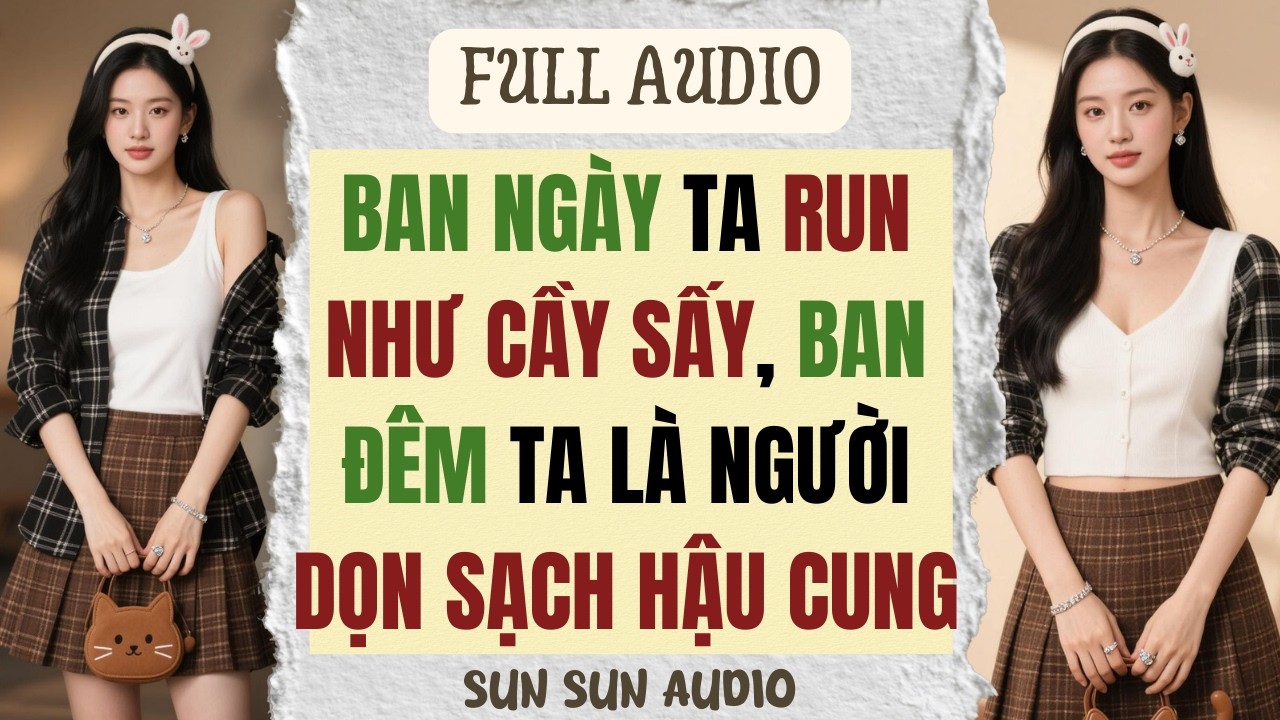 BAN NGÀY TA RUN NHƯ CẦY SẤY, BAN ĐÊM TA LÀ NGƯỜI DỌN SẠCH HẬU CUNG | Audio + Coloring