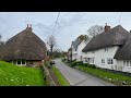 Exploring milton lilbourne englands chocolate box village walk  thatched house heaven