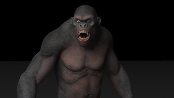 King Kong Maya Rig - Free for Download Now