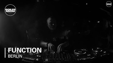 Function Boiler Room Berlin DJ Set