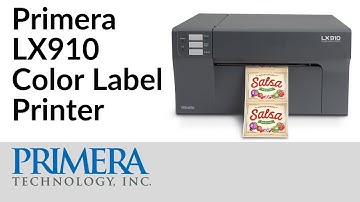 Primera LX910 Color Label Printer   Print Your Own Product Labels