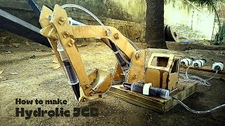 How to make Hydraulic JCB using Cardboard ||Hydraulic machines