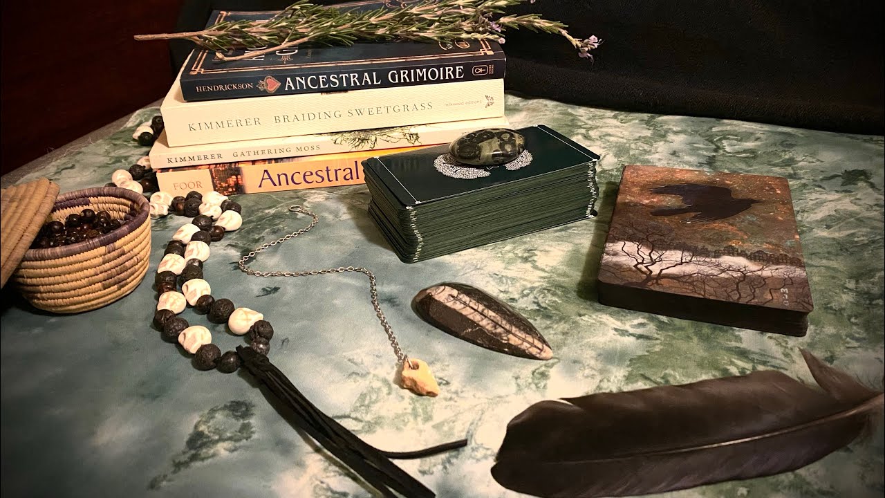 November: Ancestral Explorations, decks, books & plants