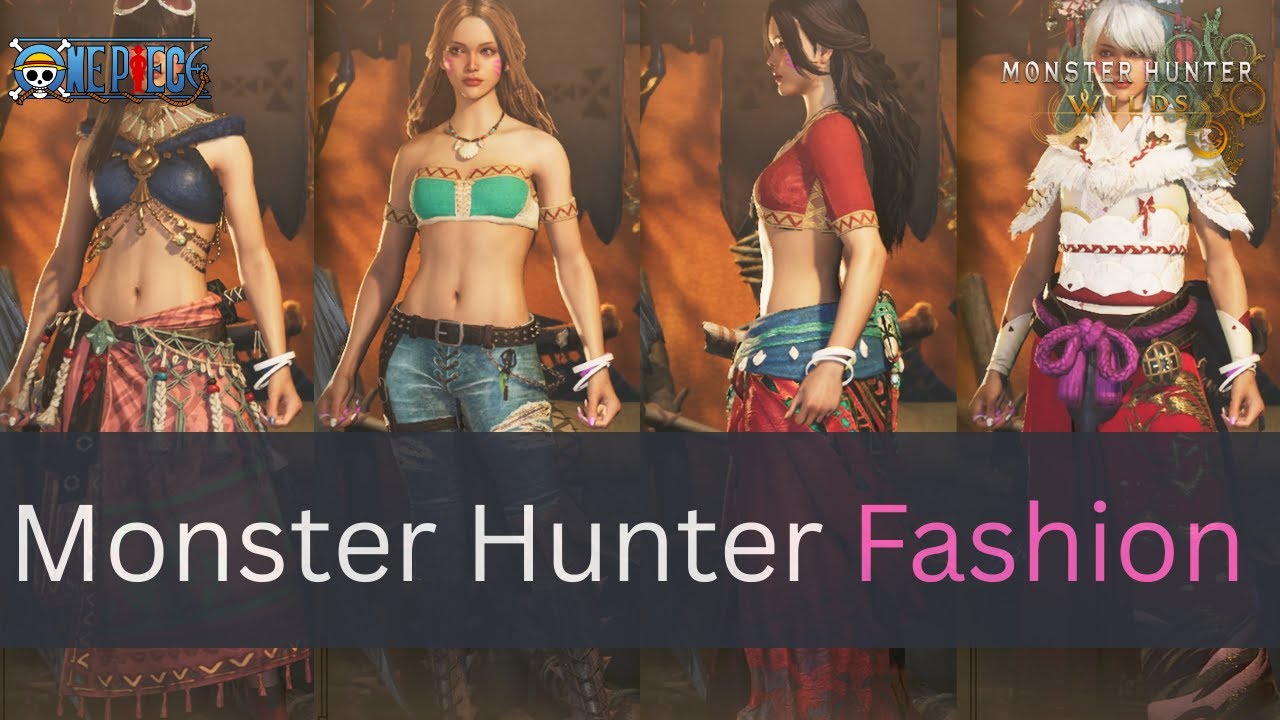 One Piece x Monster Hunter | Female Character Outfit Cosplay | MHWilds
