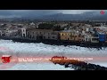 Sicily Torre Archirafi Aerial Footage Cyclone Harry 21 01 2026
