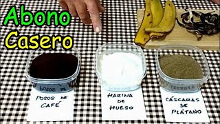 Cómo Preparar ABONO ORGÁNICO CASERO para Plantas, Flores y Frutos