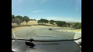 20130601 Laguna Seca - Frankenmiata, Evo, Exige, FRS, 911 conga line