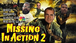 Famous Missing In Action 2 - Bad Movie Watch & Review!!! I VHS Movies Violence Profile