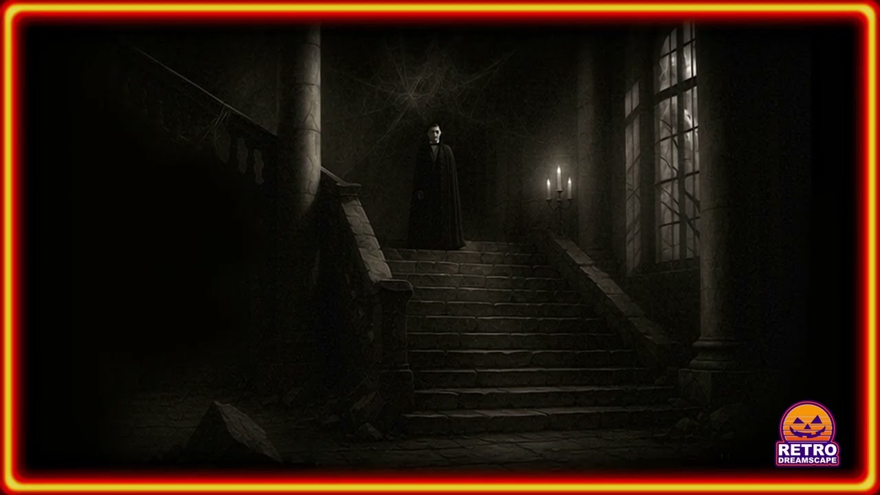 1931 Dracula’s Castle Dreamscape (7 Hours) – Gothic Ambience & Classic Horror Soundscape