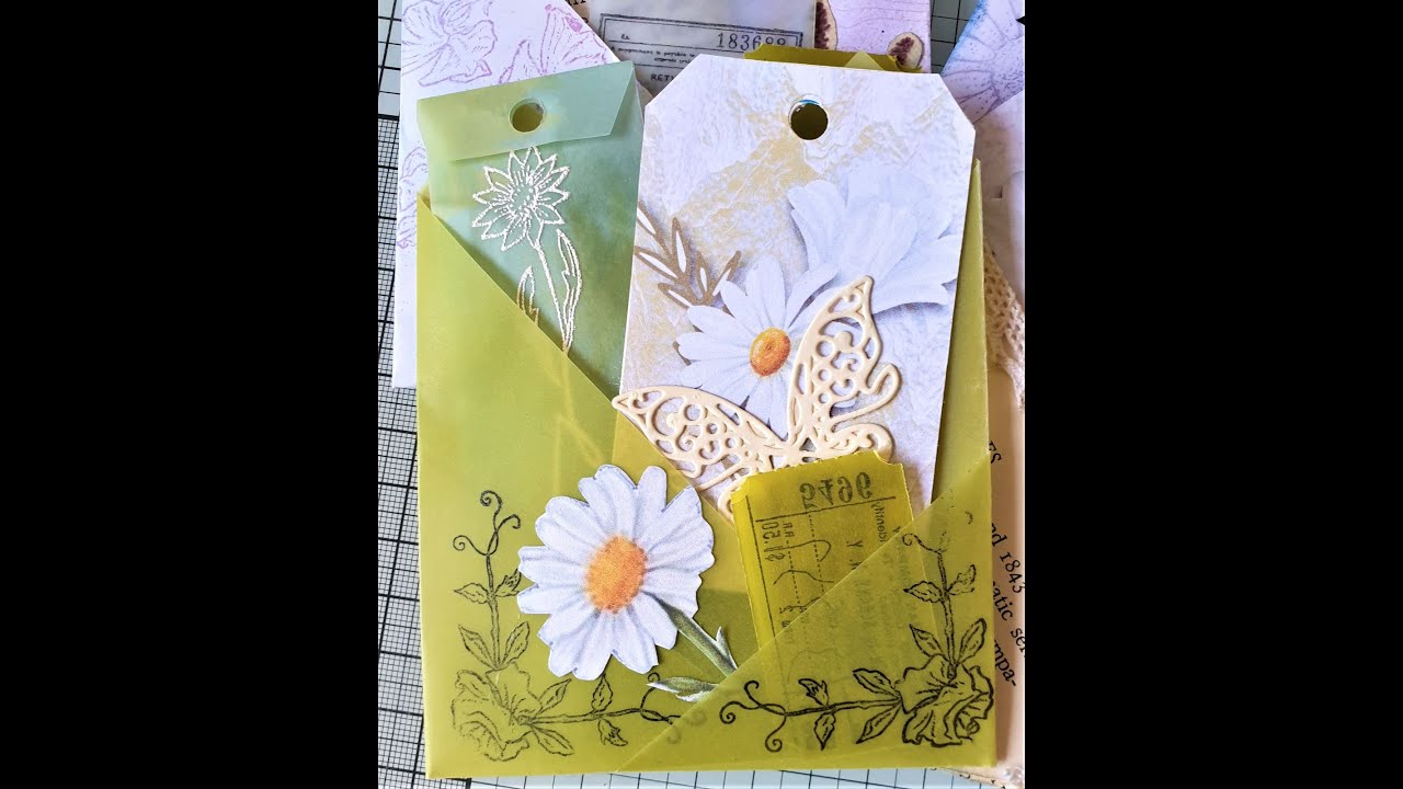 4 pocket page folds Vellum & Paper YouTube