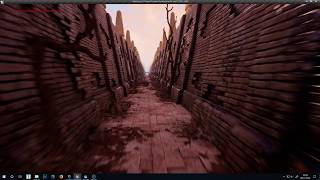Labyrinth 3d environment test screenshot 5