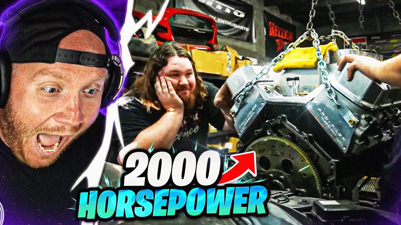 TIMTHETATMAN REACTS TO 2000HP MUSTANG