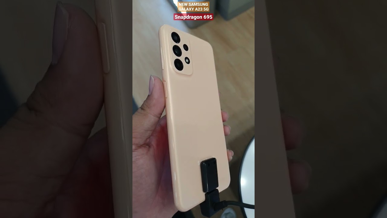 video Samsung Galaxy A23 5G 2022