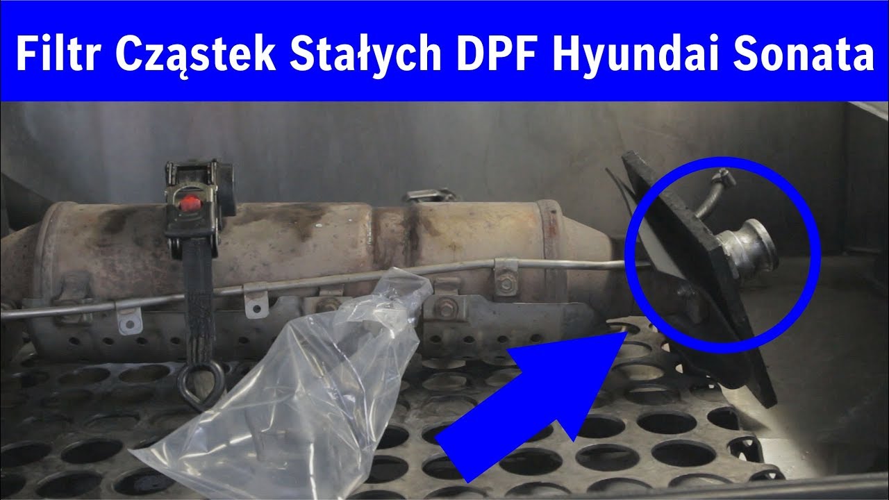 Filtr Cząstek Stałych DPF Hyundai Sonata 2.0 CRDI 2008