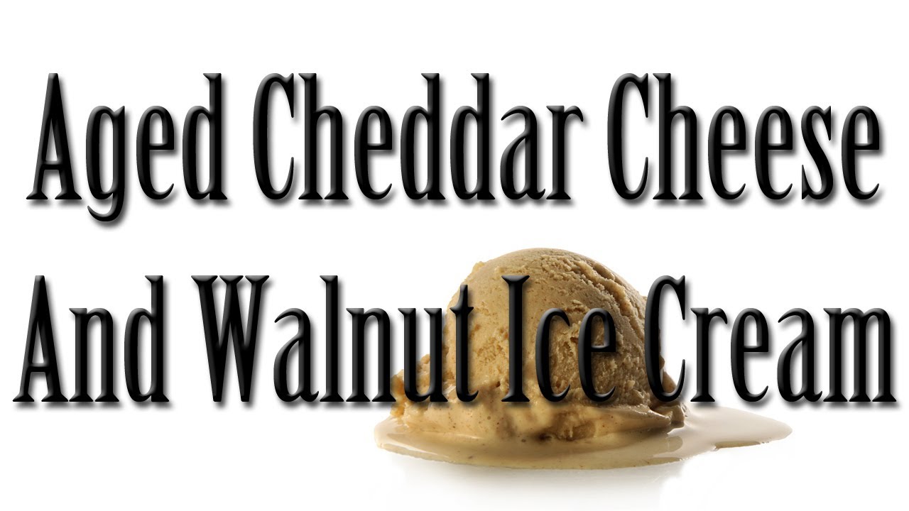 Aged Cheddar & Walnut Ice Cream! ISCC. E02 YouTube