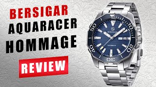 Tag Heuer Aquaracer für 100€? Pagani Design - Bersigar BG1617-b Diver Keramik+ Saphirglas sekio werk