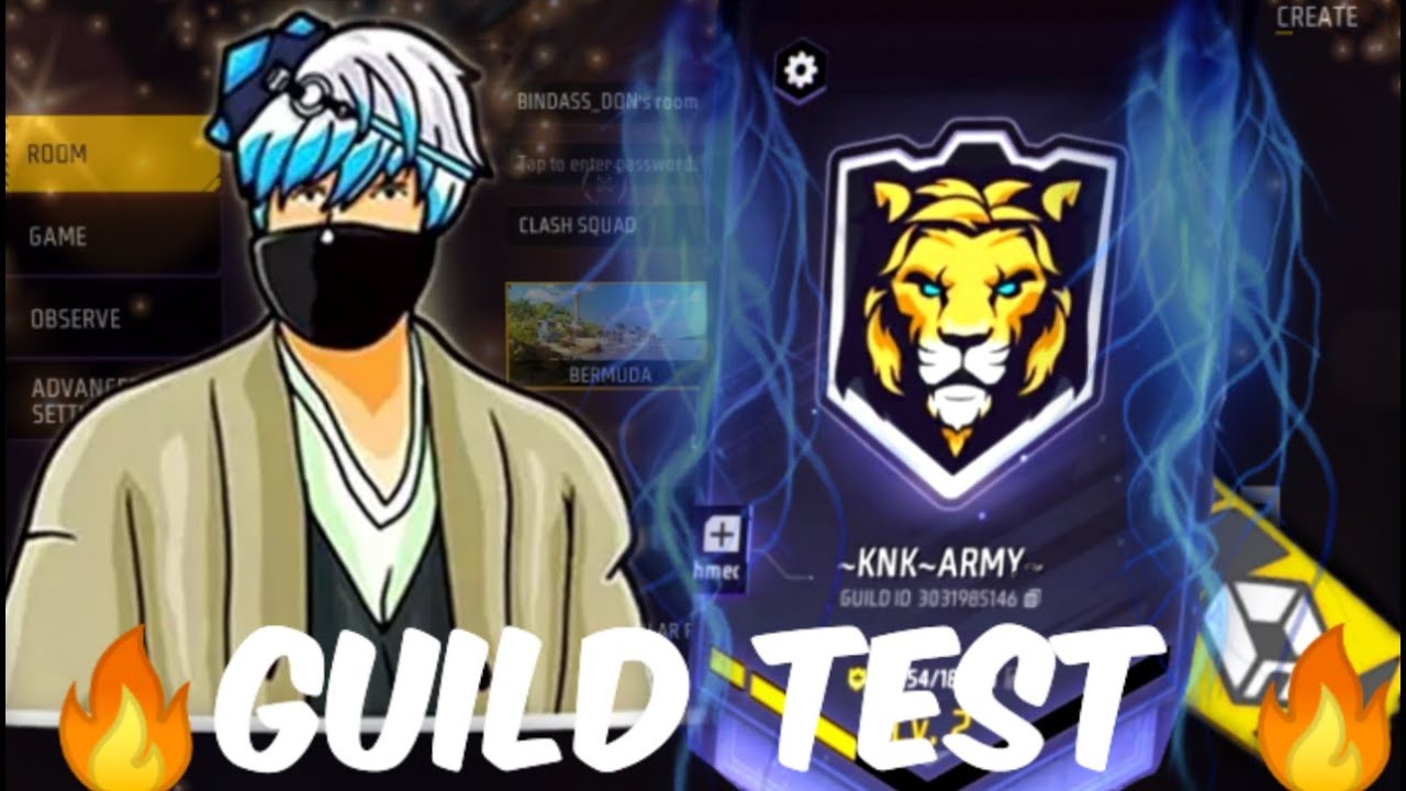 KNK LIVE 👑 GUILD TEST SUBSCRIBER TEAM CODE 💥🔥 - YouTube