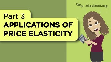 Applications of Elasticity: Supply and Demand | Part 3