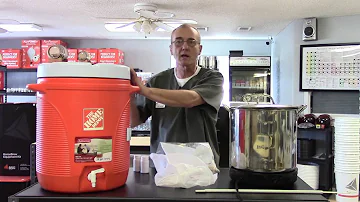 Making the mash for George Washington's Rye Whiskey