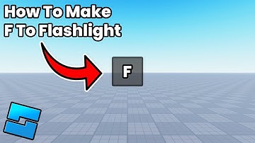 Press F To Flashlight In Roblox Studio.. (Tutorial)