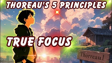 Thoreau’s 5 Rules for Scroll Addiction (Focus and Deep Work) -  ⁨@satoripro