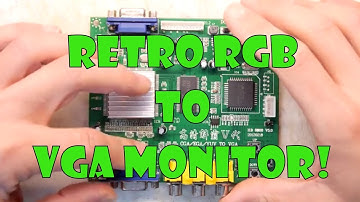 Atari ST Retro Scan Doubler HD9800 GBS8200