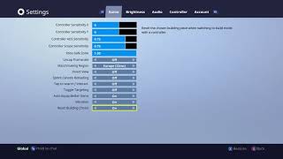 fortnite battle royale how to change building controls back to reset after the new - ninja einstellungen fortnite