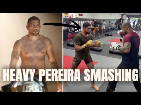 Pereira Sparring As A Heavyweight | HARD Rounds thumbnail