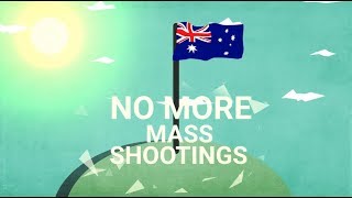 Why is Australia being used as an example of stricter gun control?