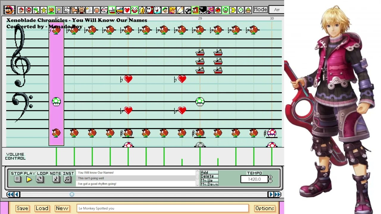 You Will Know Our Names (Super Mario Paint) - Xenoblade Chronicles Definitive Edition
